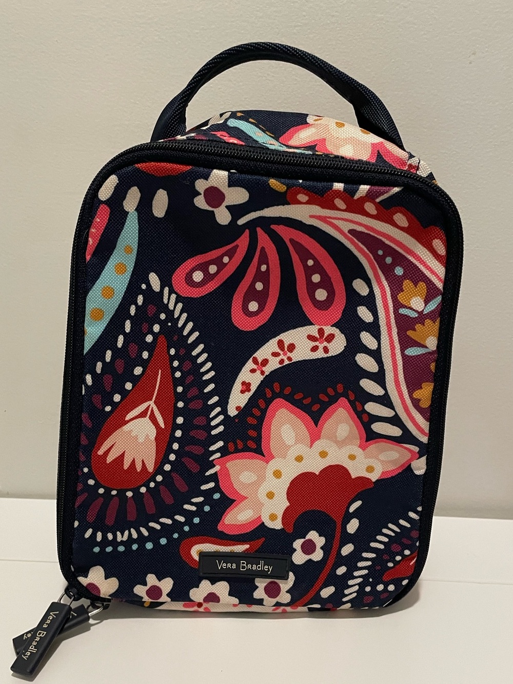 Vera Bradley Brand Lighten Up Lunch Bunch Bag Painted Paisley Pattern Insulated